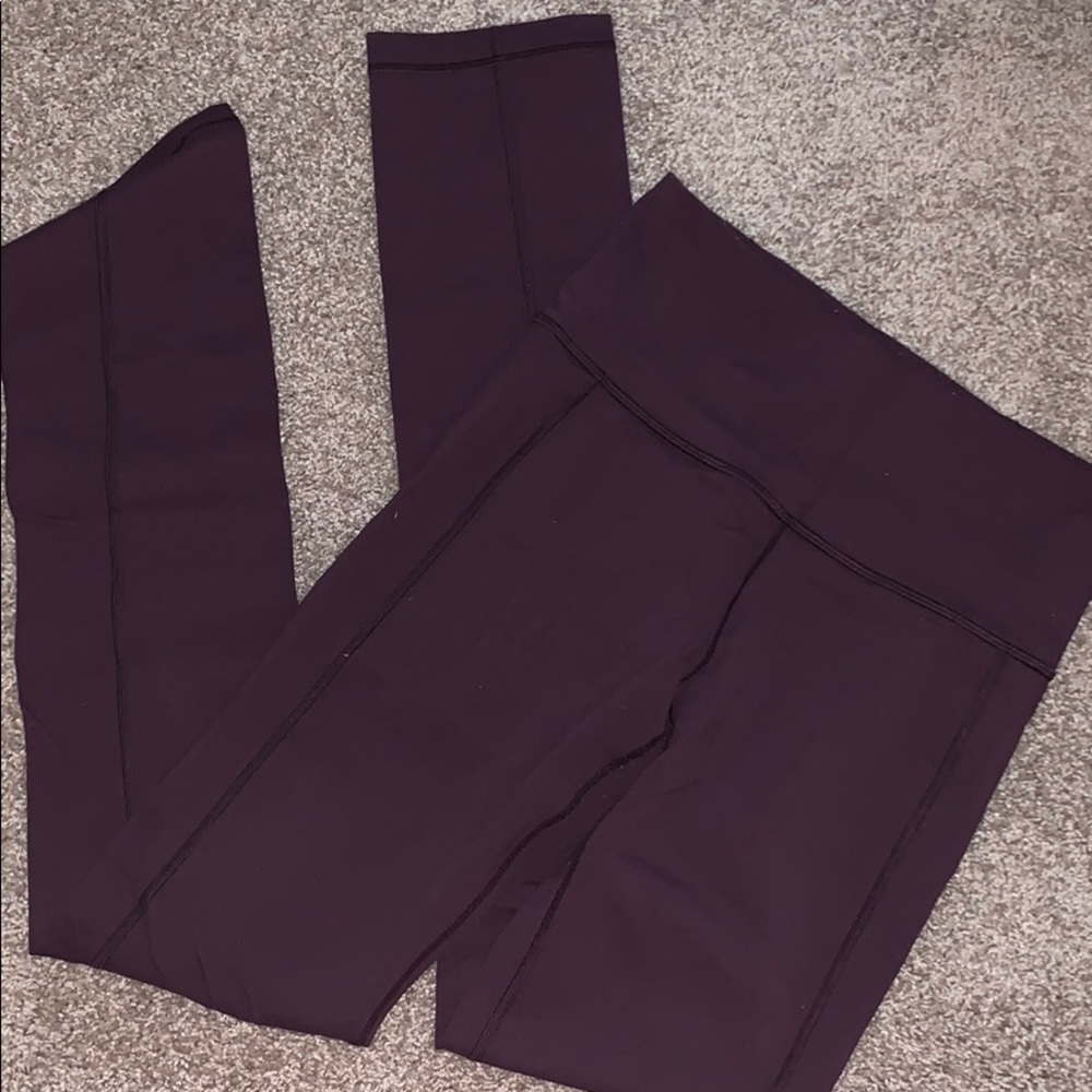 Lulu lemon leggings with lose ankle